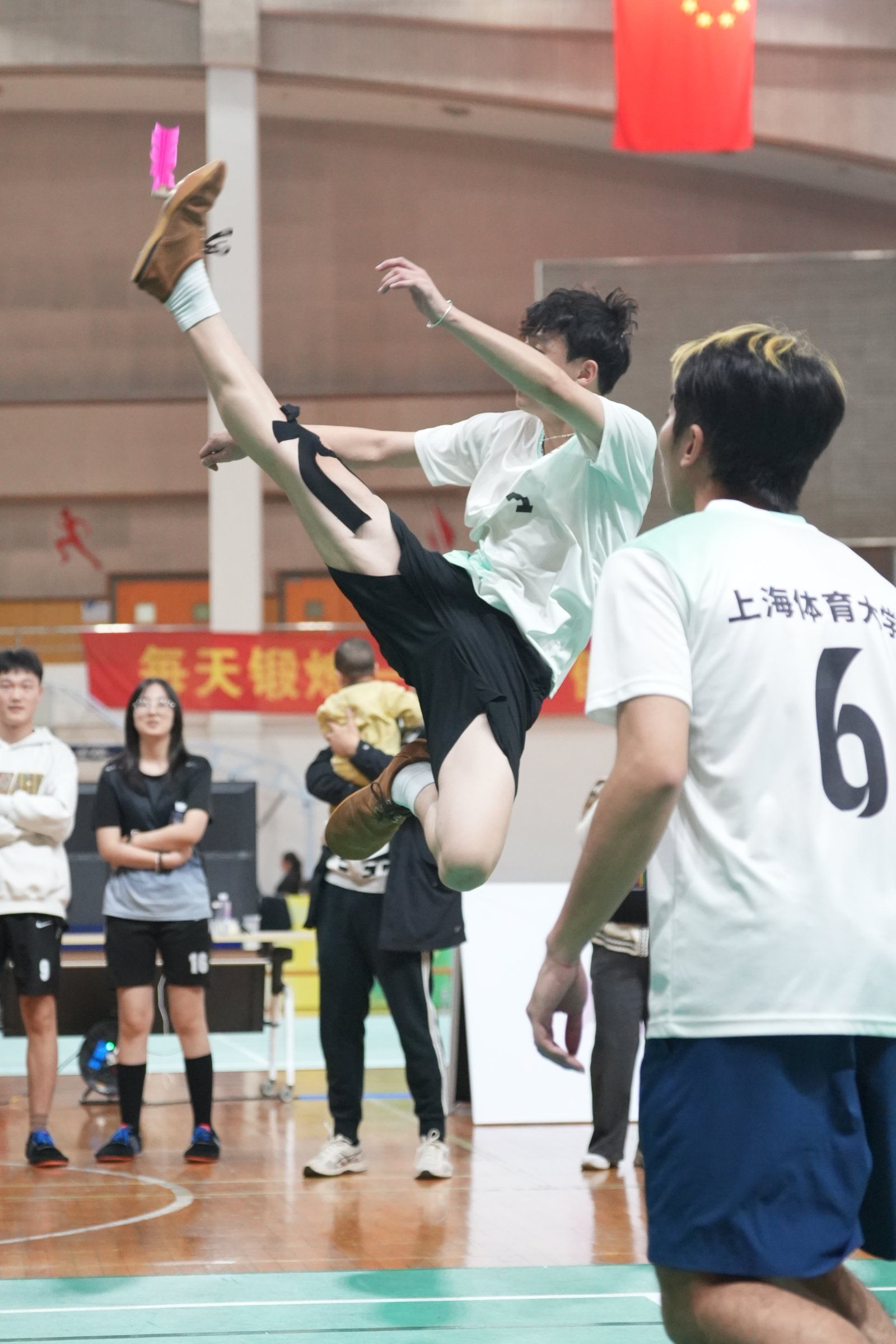 我校毽球队在上海市学生运动会毽球比赛中勇夺2金-上海体育大学