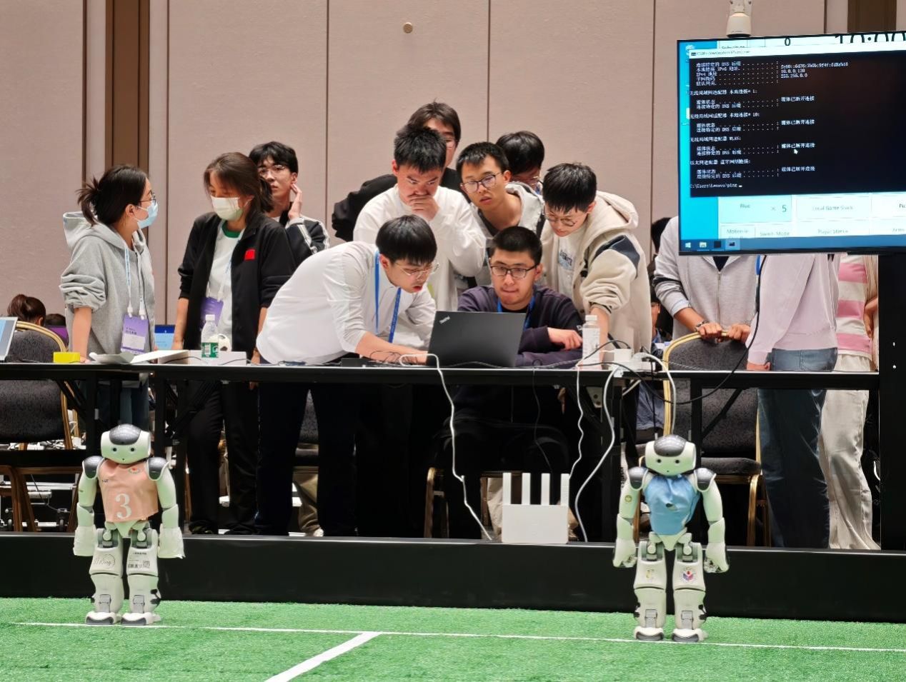 我校机器人足球队首夺RoboCup标准平台组全国冠军-上海体育大学