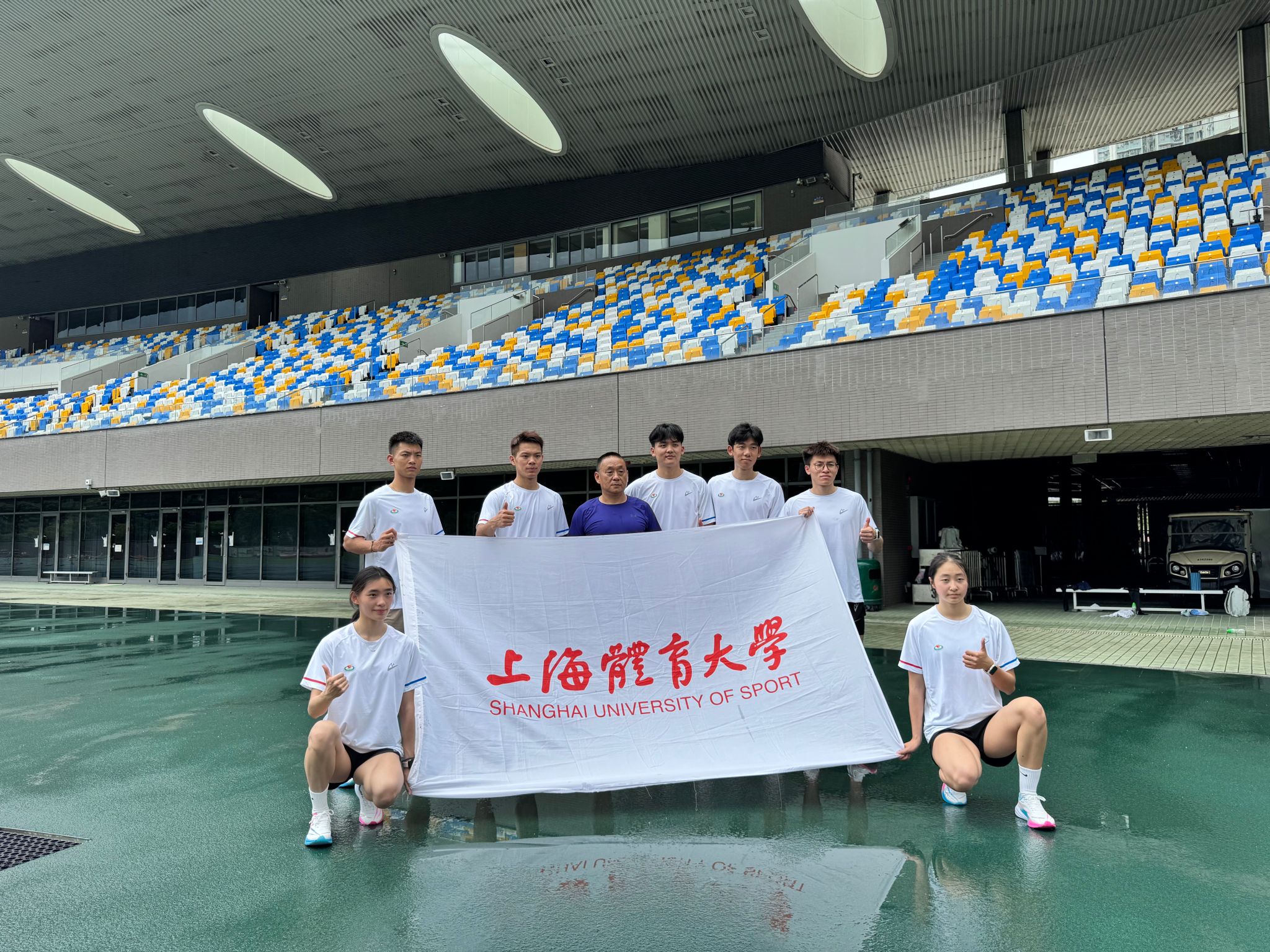 我校田径队闪耀2025年香港田径锦标赛暨国际邀请赛-上海体育大学